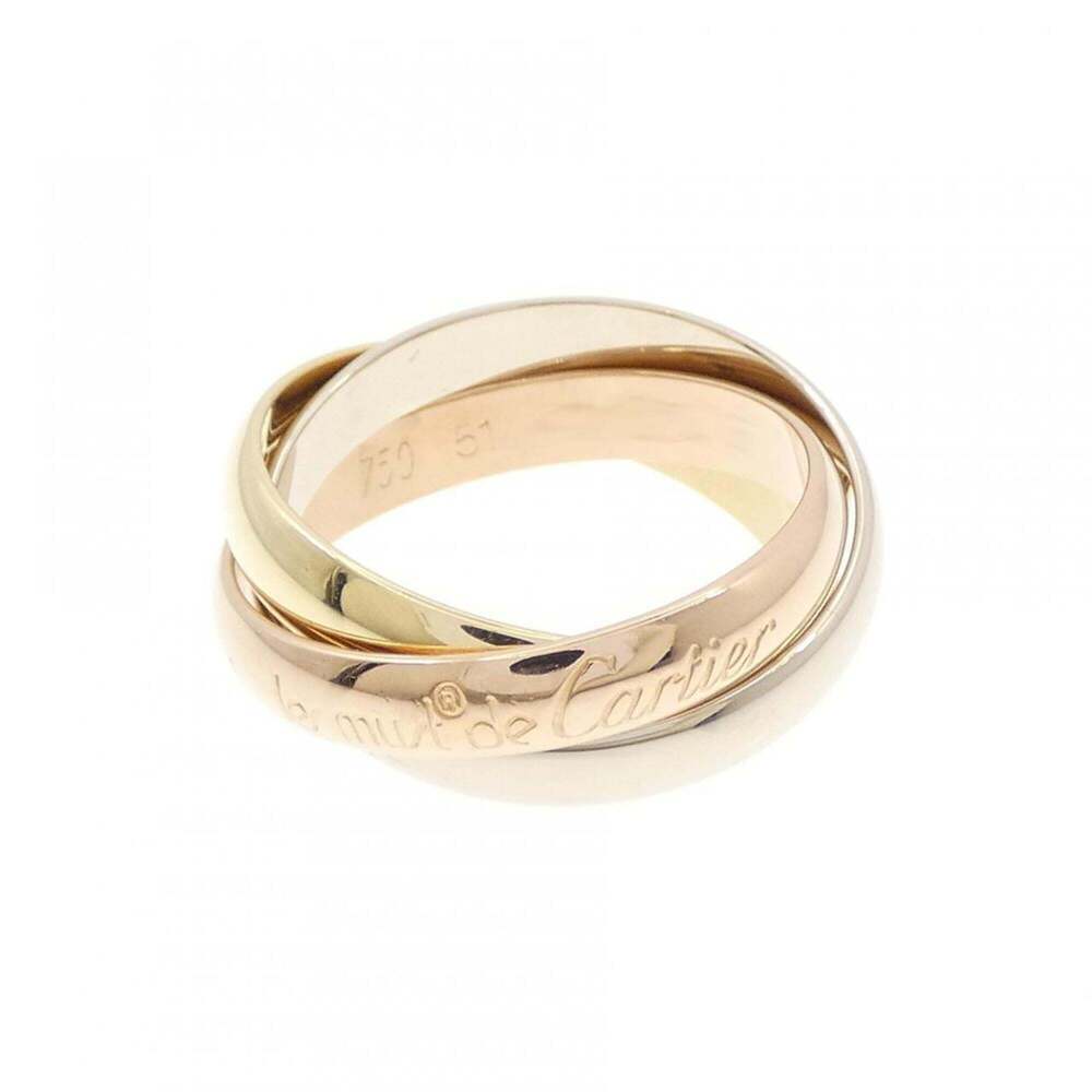CARTIER Authentic Gold Trinity Ring